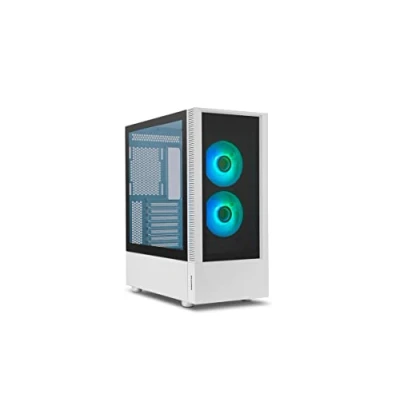 Imagen de NOX XTREME PRODUCTS HUMMER NEMESIS Semitorre Micro ATX;ATX, lateral y frontal de cristal templado, ventiladores infinitos LED ARGB, hasta 8 ventiladores, graficas gran tamaño, USB 3.0, blanco