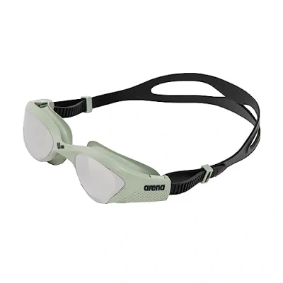 Imagen de arena The One Gafas de Natación Unisex para Adultos, Piscina con Lentes Anchas, Protección UV y Tratamiento Antiempañamiento, Puente Nasal Autoajustable, Juntas Orbit Proof
