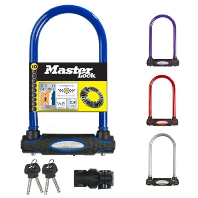 Imagen de Master Lock Street Fortum Gold Vendido Secure D 210 X 110 mm Colores surtidos (rojo / azul plateado morado), 1 unidad