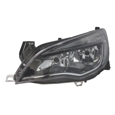 Imagen de TYC 20 16976 05 2 Faros izquierda H7/H7, W21/5W con luz diurna para circulación por la derecha electromotor OPEL: Astra J Hatchback, GTC