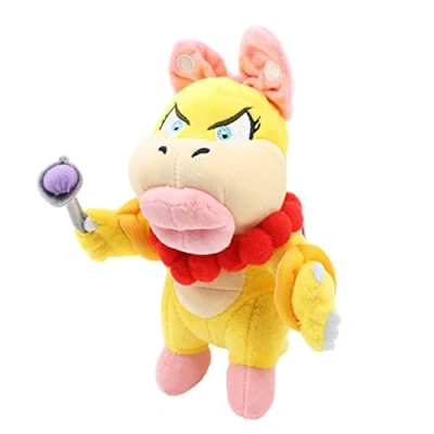 Imagen de Laruokivi Cartoon koopaling Wendy Peluche bebé Bowser Jr Koopa muñeca de Relleno Suave 8 Pulgadas