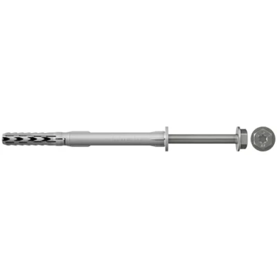 Imagen de FISCHER 046340 Taco largo nylon con tornillo SXR 10x80 FUS A4 (Envase de 50 ud.)