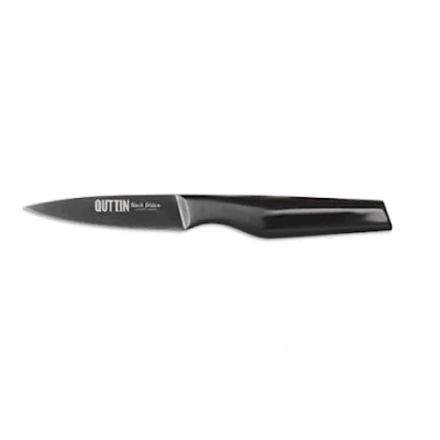 Imagen de Quttin Cuchillo Pelador Black Edition 10,5 cm Acero Inoxidable Diseño Ergonómico y Preciso