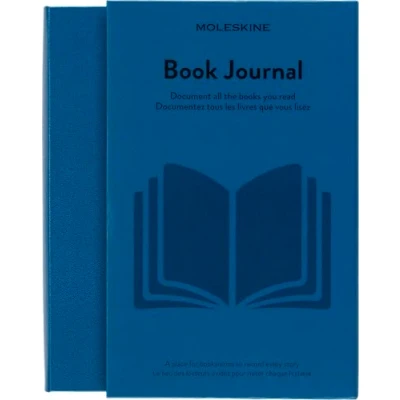 Imagen de Moleskine Book Journal, Theme Notebook Hardcover to Collect and Organise Your Books Large Size 13 x 21 cm 400 Pages