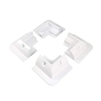 Imagen de enjoy solar ABS 4 piezas soporte esquinero de módulo en blanco, ideal para autocaravanas caravanas barco