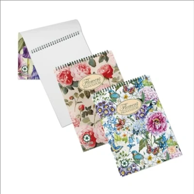 Imagen de Pigna 02221705 M cuaderno Nature Flowers A6
