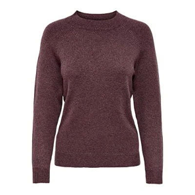Imagen de ONLY Onlrica LIFE NOOS Jersey de punto, Mujer, Talla: Small, Rose brown