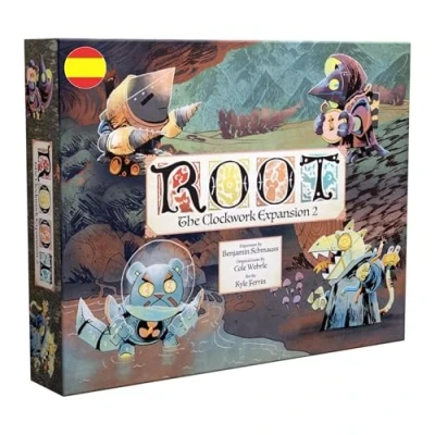 Imagen de 2Tomatoes Games Root: Cachivaches 2 Juego de Mesa con Tablero Tirar Dados 1 4 Jugadores Idioma: Español Temática: Animales