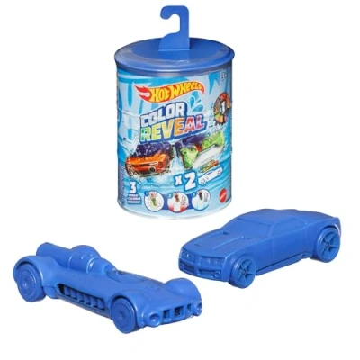 Imagen de Hot Wheels Color Reveal, Coche de Juguete Que Cambia con el Agua, Modelo Surtido (Mattel GYP13)