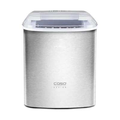 Imagen de Caso IceChef Pro Máquina para hacer cubitos de hielo rápidamente en 44360 minutos, produce aproximadamente 500 g por hora, carcasa acero inoxidable, incluye pala