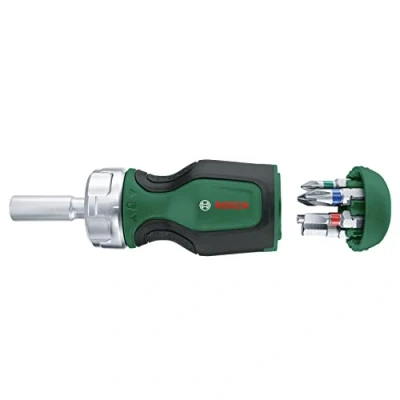 Imagen de Bosch Home and Garden Juego de Destornilladores, 6 Piezas, Destornilladores Óptimo Rendimiento para Bricolaje, Acero S2, Empuñadura Suave, Punta Magnética, Amazon Edition