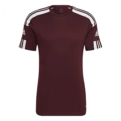 Imagen de adidas Performance Squad 21 Camiseta estampada, Hombre, Talla: Small, Team maroon/white