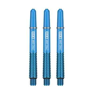 Imagen de Target Darts Azul Pro Grip EVO Aluminio Cañas Dardos Medio