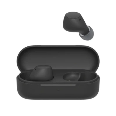 Imagen de Auriculares True Wireless Sony WFC510B, Ligeros, Bluetooth, Conexión multipunto, Sonido ambiente, Spotify Tap, Carga rápida, 22h, IPX4, Negro