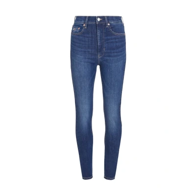 Imagen de Tommy Jeans Sylvia HGH SKN Vaqueros pitillo, Mujer, Talla: 24x28, Denim dark