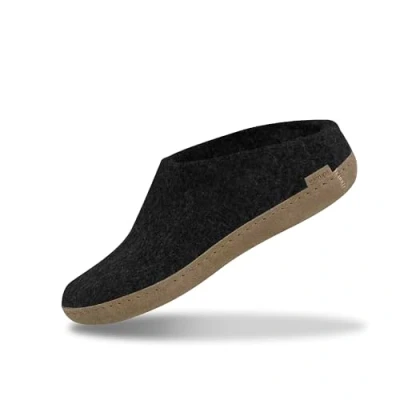 Imagen de glerups dk B Slipper Unisex Adulto Zapatillas de Fieltro,Pantufla, Nero (Charcoal),41 EU
