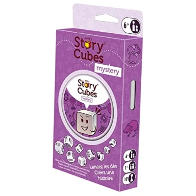 Imagen de Zygomatic Story Cubes: Misterio Juego de Dados para Contar Historias Creatividad A Partir 6 Años 1 Jugador 10 Minutos por Partida Multilenguaje (incluye Español)