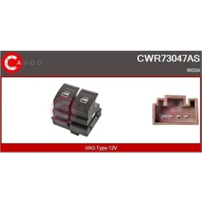 Imagen de CASCO CWR73047AS Interruptor, elevalunas delante SKODA: Octavia II Hatchback, 2 Combi, Fabia