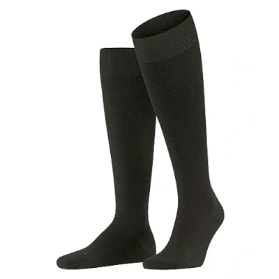 Imagen de FALKE Energizing Wool M KH lana algodón con compresión 1 par, Calcetines largos Hombre, Marrón (Brown 5930), 45 46
