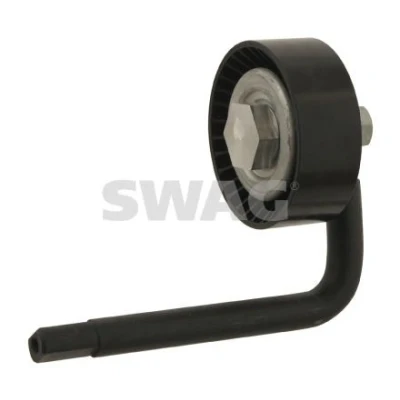 Imagen de SWAG 20 93 0116 Polea Tensora con soporte BMW: 3 Berlina, 5 Touring