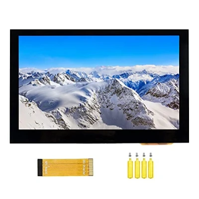 Imagen de Waveshare 4.3 Pulgadas Pantalla LCD DSI para Raspberry Pi 4B/3B+/3A+/3B/2B/B+/A+ 800x480 Monitor de Táctil Capacitiva IPS MIPI Interfaz
