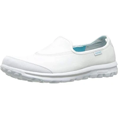 Imagen de Skechers Performance Women&#039;s Go Walk Slip On Walking Shoe, White, 8.5 W US