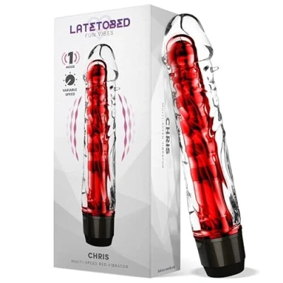 Imagen de Vibrador Multi Velocidad Latetobed Chris Rojo