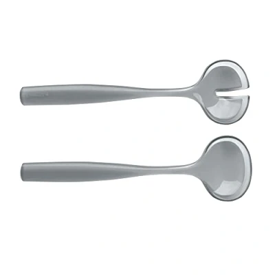 Imagen de Guzzini Cubiertos Ensalada &#039;Grace&#039; 28.3 cm, SMMA, Gris Cielo