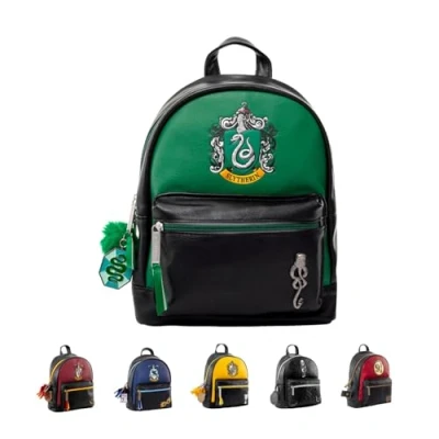 Imagen de Mochila de moda Harry Potter (SLYTHERIN), Green, Talla única, Casual