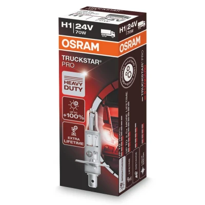 Imagen de OSRAM 64155TSP Lámpara, faro de carretera H1 24V 70W 3900K Halógena DAF: LF 45, IVECO: Stralis, SCANIA: P,G,R,T series