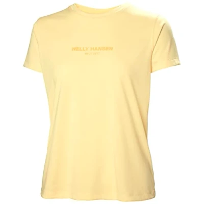 Imagen de Helly Hansen W Allure T Shirt Yellow Cream Womens XS