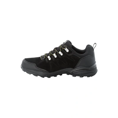 Imagen de Jack Wolfskin Refugio Texapore LOW M Zapatillas para caminar, Hombre, Talla: 42.5, Phantom / burly yellow xt Zapatos
