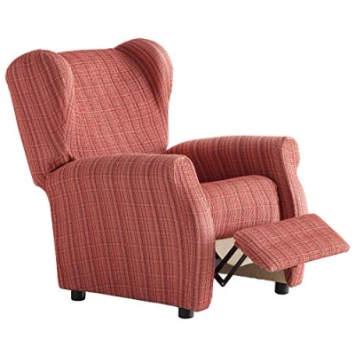 Imagen de Martina Home Mejico Funda elástica de Sillón Relax, Burdeos, 32x42x8 cm