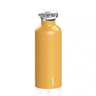 Imagen de Guzzini Energy On The Go Botella térmica de Viaje, poliéster copolímero, Polipropileno, Acero Inoxidable, Amarillo, 7,3 cm