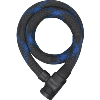 Imagen de ABUS cerradura de cable blindada Ivera Steel O Flex 7200 + soporte RBU acero con blindaje fundas nivel seguridad 7 85 cm