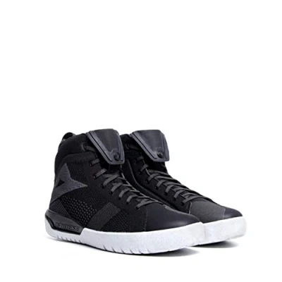 Imagen de Dainese Metractive Air Shoes, Botas de Motociclista Hombre, Negro/Negro/Blanco, 45 EU