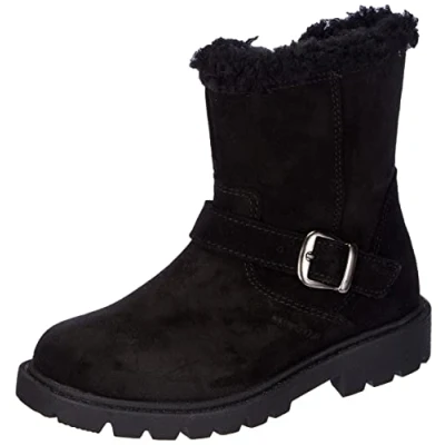 Imagen de Geox J Shaylax Girl Wpf D, Botines para Niña, Negro (Black), 29 EU