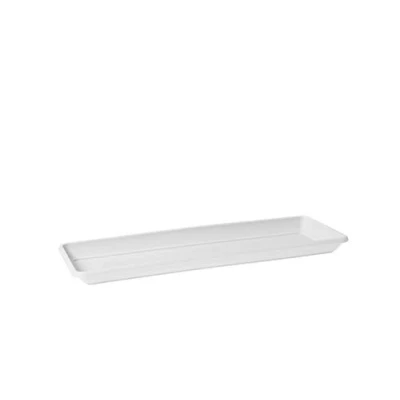 Imagen de Artevasi Venezia Plato Rectangular (60 cm, 60 cm), Color Blanco