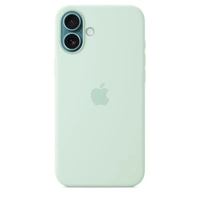 Imagen de Apple Funda de silicona con MagSafe para iPhone 16 Plus, Aguamarina