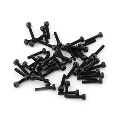 Imagen de M3 DIN912 4 50mm Tornillo de Cabeza Caquillo Hexagonal Tornillos Acero Carbono Aleación Grado 12.9 Rosca Completa Acabado Liso(M3x16mm 50pcs)