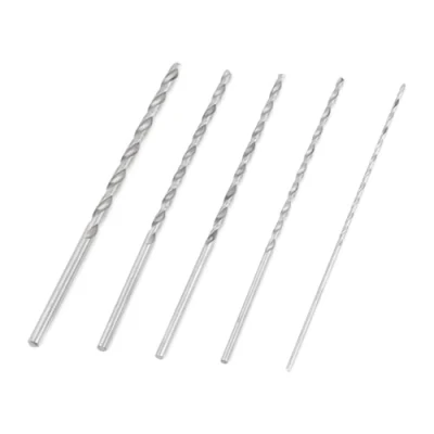 Imagen de Brocas Madera, Madera Largas, Juego de Extra Broca Helicoidal Vástago Recto Acero Alta Velocidad, Diámetro 2/3/3.5/4/5 mm, Larga 150 mm 160 para