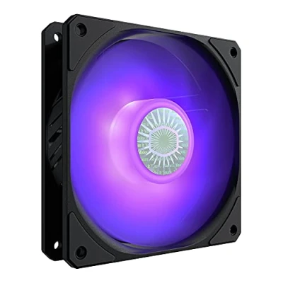 Imagen de Cooler Master SickleFlow 120 V2 RGB, Compatible con Placa Base Aspas Translúcidas Air Balance, 62 CFM, 2.5 mmH2O, 8 a 27 dBA, RGB