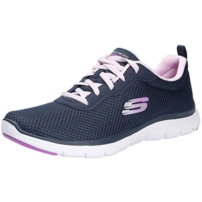 Imagen de Skechers Flex Appeal 4.0 Brilliant View, Zapatillas Mujer, Navy Lavender, 40 EU