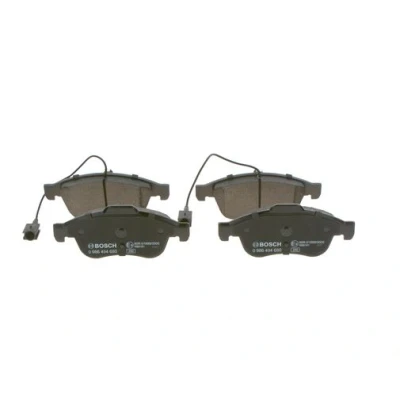 Imagen de BOSCH 0 986 494 680 Juego de pastillas freno Low Metallic con sensor desgaste incorporado clip émbolo, Chapa antichirridos