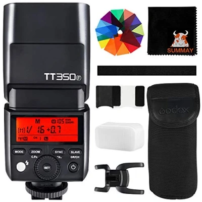 Imagen de Godox TT350F Mini Cámara Flash HSS 1 / 8000s TTL GN36 para cámaras Fujifilm XPro2 XT20 XT2 XT1 XPro1 XT10 XE1 XA3 X100F X100T