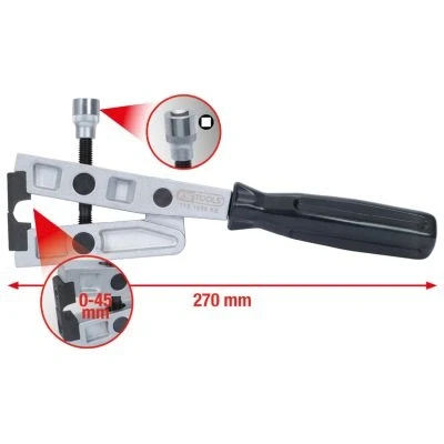 Imagen de KS TOOLS 115.1056 Pinza para abrazadera de manguera 45 270