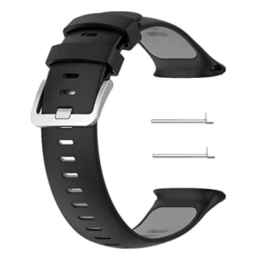 Imagen de Huabao Correa Compatible con Polar Vantage v2,Ajustable Silicona Deportiva Band Repuesto Pulsera para v2 (Gris oscuro)