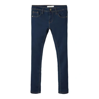 Imagen de Name it Nkmrobin PANT Vaqueros slim fit para niños, Talla: 92, Blue denim