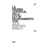 Imagen de la prueba testifical en Ley de Enjuiciamiento Civil