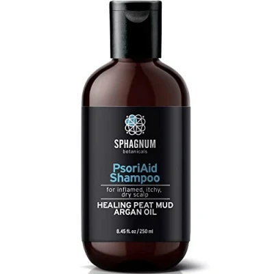 Imagen de Champú Para Psoriasis y Dermatitis Seborreica Tratamiento Natural de Lodo Turba 100% Libre Alquitrán Carbón Canceroso. Sin Sulfato, Alivio del Picor Cuero Cabelludo Eccema